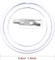 50 Pack Acrylic Button Pins Badge Clear Pins Buttons Badges Kit for Christmas Craft Supplies, DIY Badges (1.5 Inch)